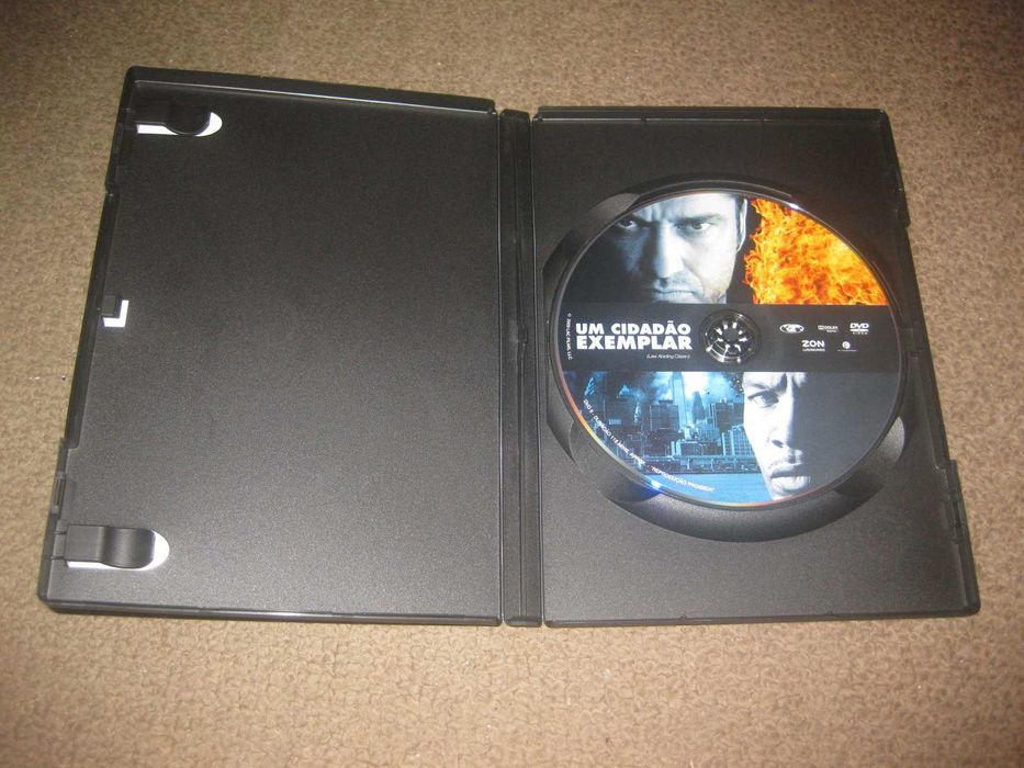 DVD "Um Cidadão Exemplar" com Gerard Butler