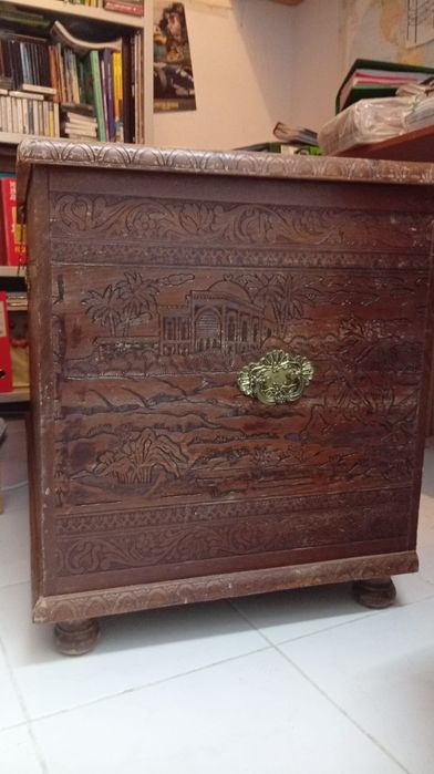 Arca baú antiga grande