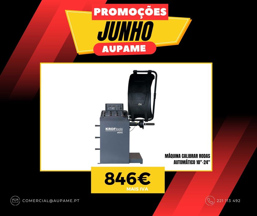 MÁQUINA CALIBRAR RODAS AUTOMÁTICO 10"-24"