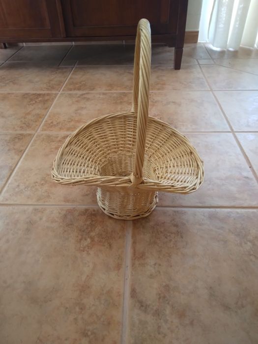 Cesto de vime - artesanato