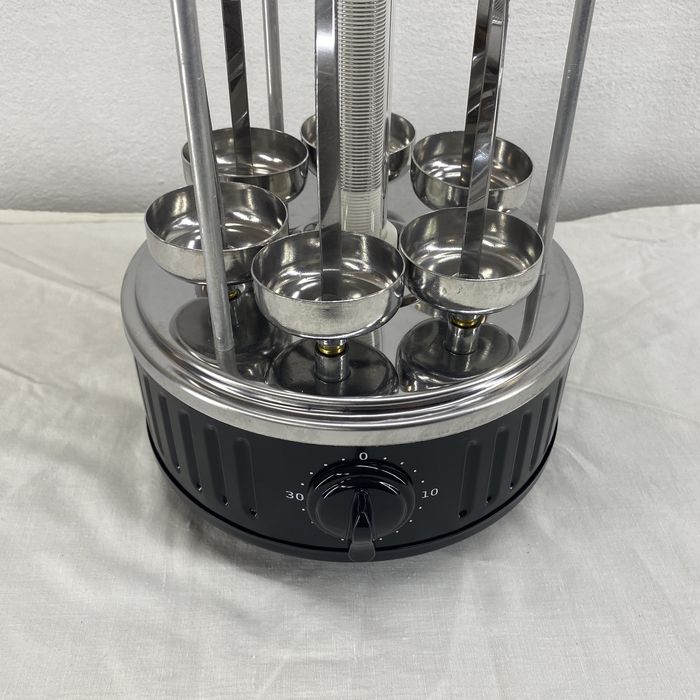 Электрошашлычница Помощница на 6 шампуров с таймером. Новая