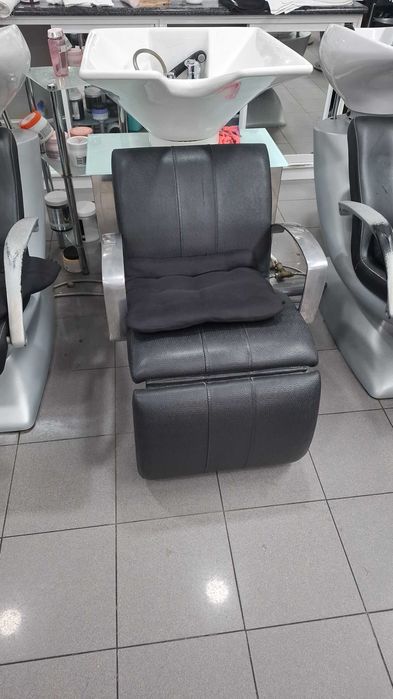 Rampas de lavagem. Cabeleireiro