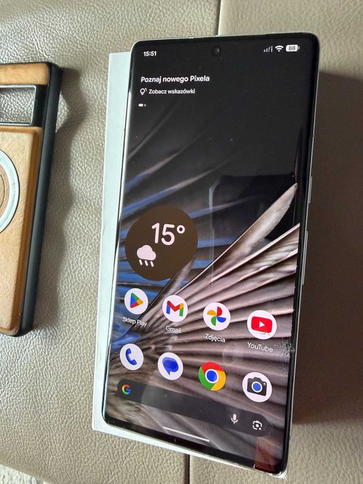 Google Pixel 7 Pro 100% sprawny 3 etui