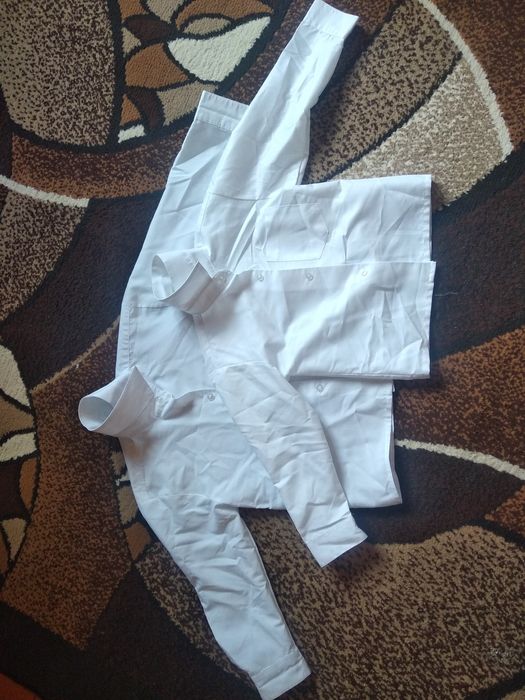 Белая рубашка на 3-4 года