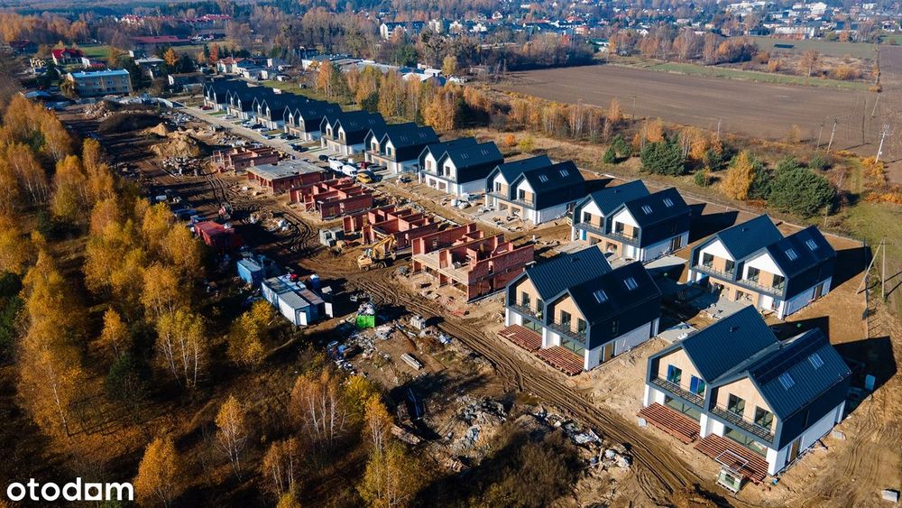 Nowoczesny dom 139/168m2 z garażem i dużym ogrodem DZIEŃ OTWARTY 23.05