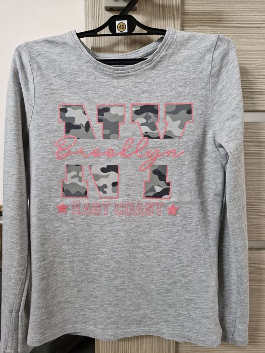 Bluzka dziewczęca z długim rękawem  r. 146, Primark
