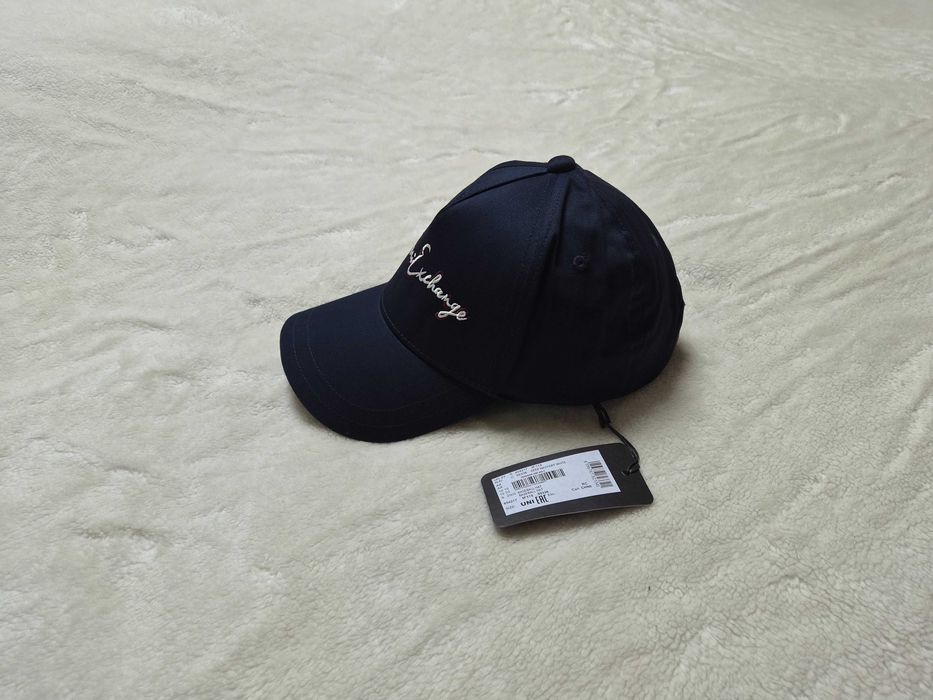 Nowa granatowa czapka z daszkiem bejsbolówka Armani Exchange z metką