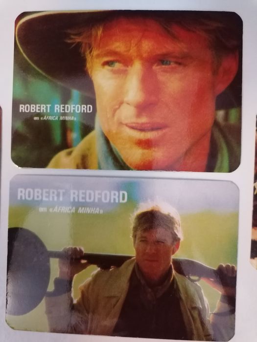 Conjunto de 7 calendários de 1986 do filme África Minha 

Envio em em