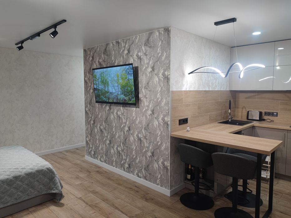 ЦЕНТР! Сучасна квартира-студія люкс подобово, ЕКОФЛО