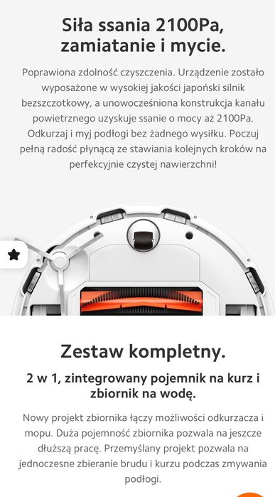 Odkurzacz mopujący