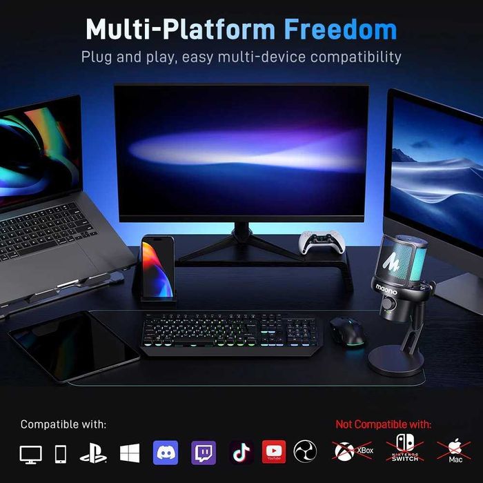 Бездротовий студійний мікрофон Maono DM40 Pro