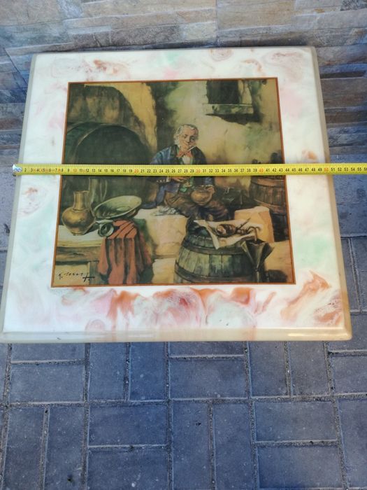 Mesa de apoio baixa 50x60cm