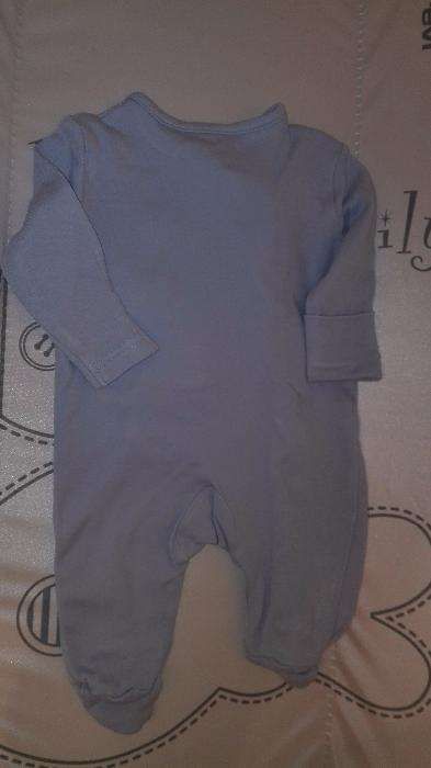 Babygrow azul recem nascido