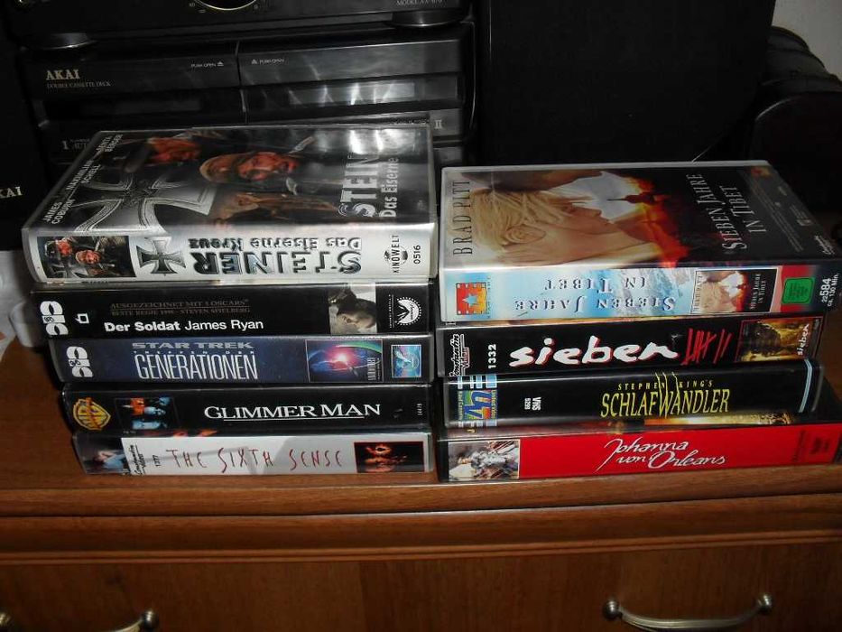 9 oryginalnych kaset VHS same Hity !!! dla kolekcjonera