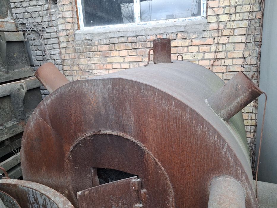 Буржуйка на великий об'єм