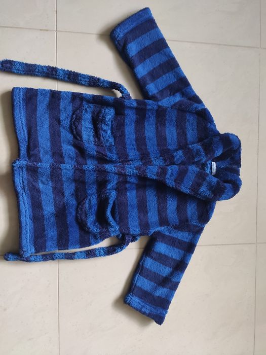 Szlafrok puszysty 104 -110 cm