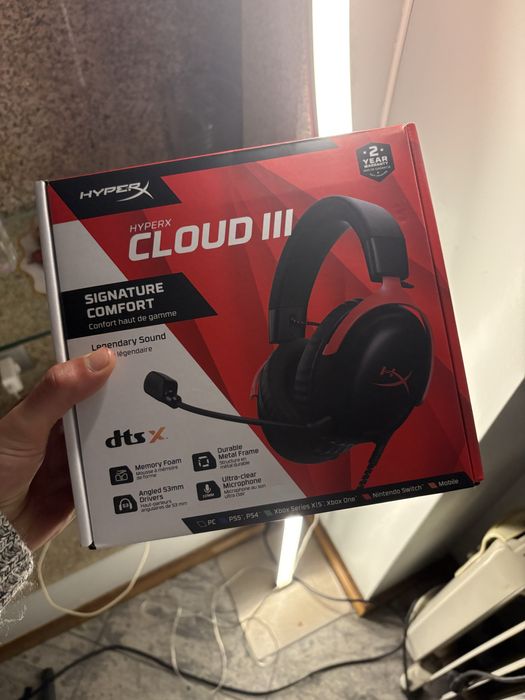 Hyperx Cloud lll (Como Novo)