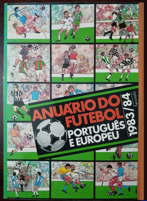 Livro "Anuário do Futebol Português e Europeu 1983/84"