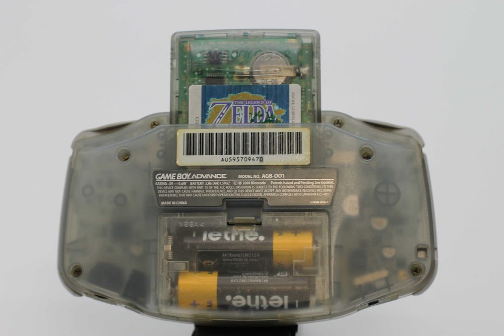 Game Boy Advance Crystal | Ekran IGŁA | Model AGB-001 | Sprawny