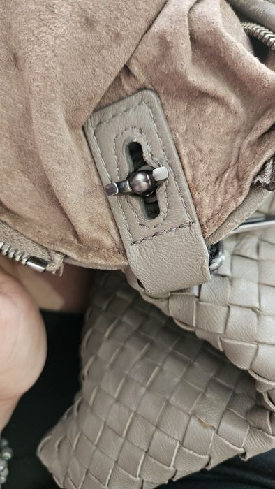 Torebka worek Bottega VENETA oryginal skóra naturalna