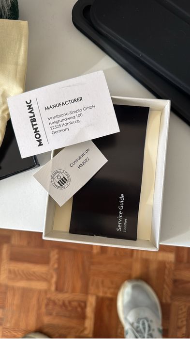 Porta cartoes Montblanc