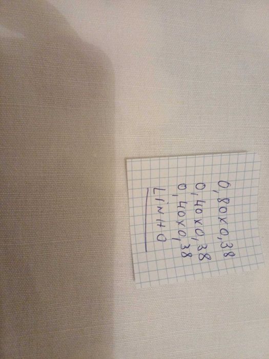 Conjunto de 3 panos de Linho, bordados