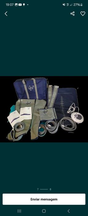 Máquina de pressoterapia UTS  NOVA NUNCA USADA