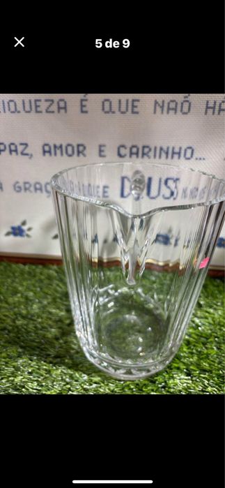 Jarra grande em cristal