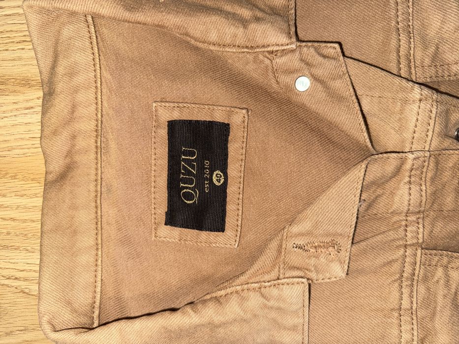 джинсовий піджак світло-коричневого кольору, розмір М