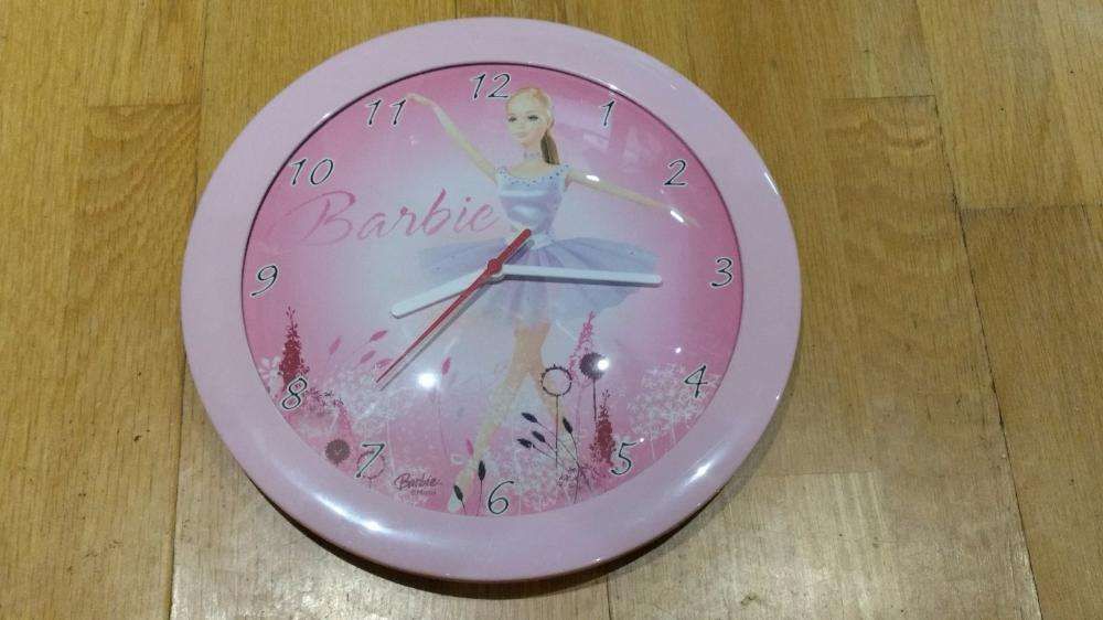 Relógio de parede Barbie