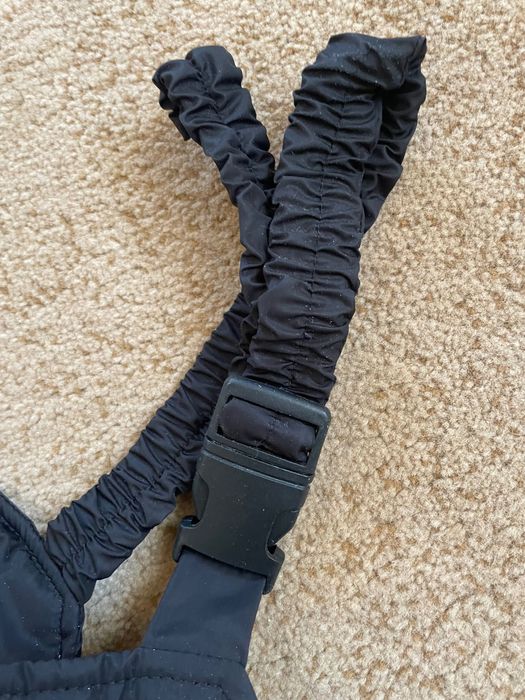 Зимовий напівкомбінезон штани на флісі новий розмір 134-140