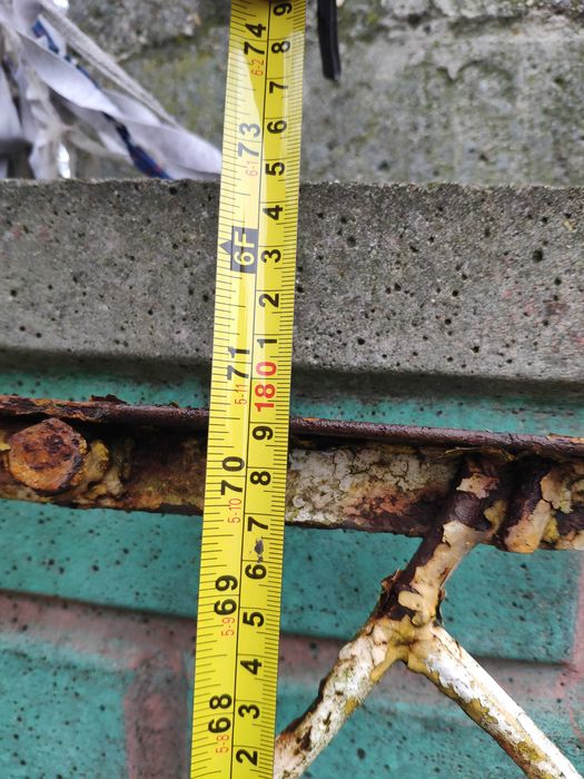 sprzedam kraty stalowe używane