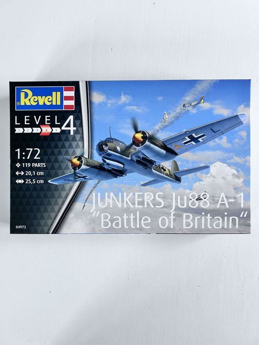 Samolot Junkers Ju88 Bitwa o Anglie Revell 04972
