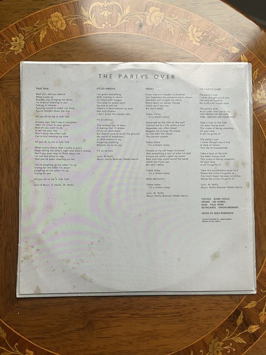 Talk Talk - The Party’s Over