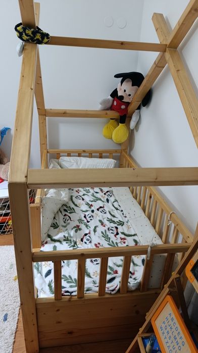 Cama criança estilo Montessori