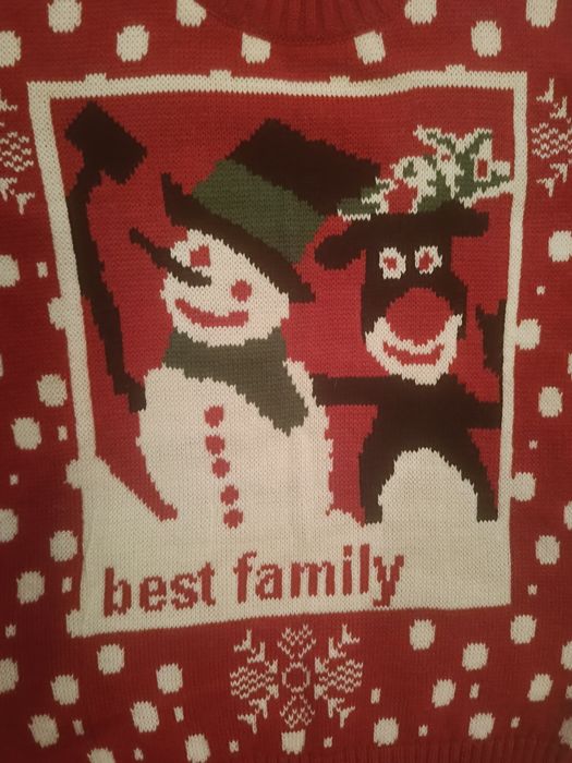 Sweter świąteczny damski