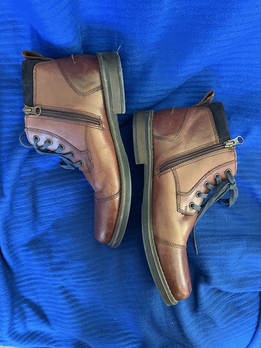 Ботінки шкіряні демісезон 41р