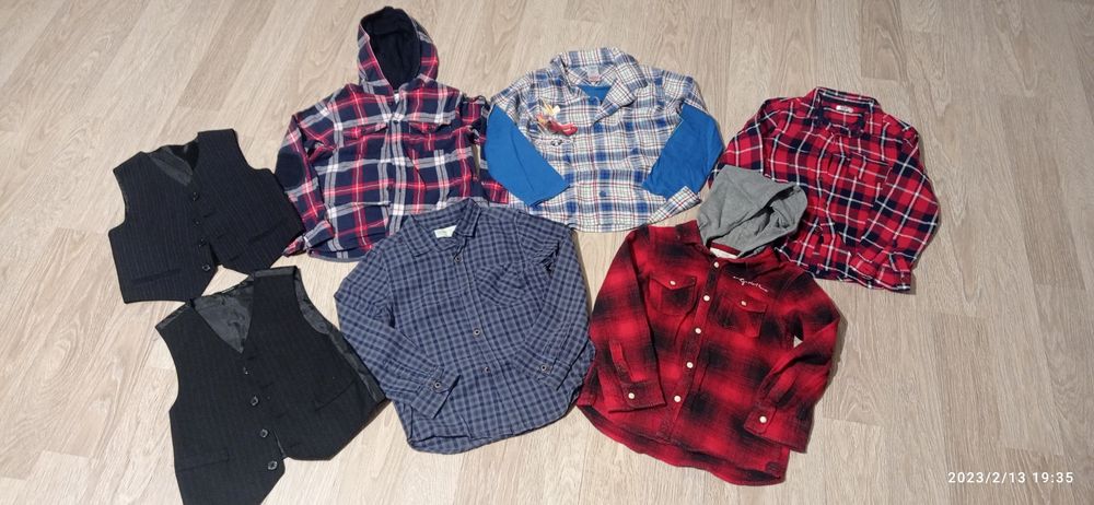 Ubrania dla chłopca 110-116