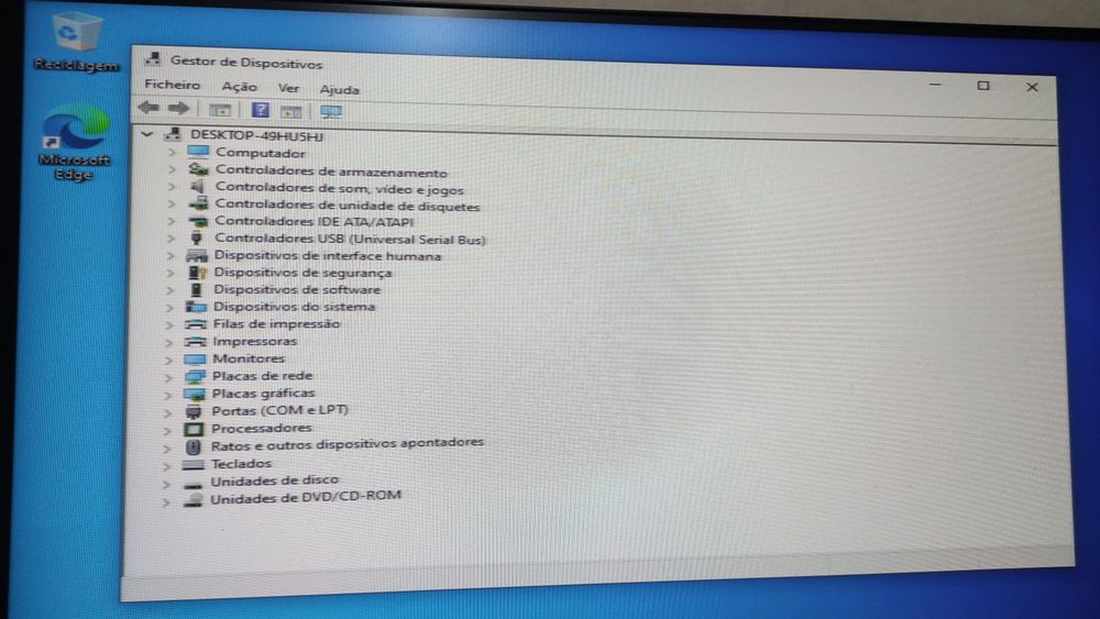 PC  HP Compaq DC7900 SFF  (Slim Desktop)+ Monitor HP 23"
