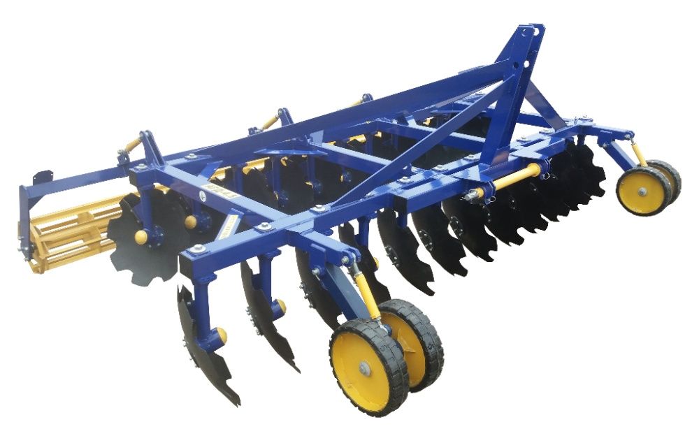 Дискові грунтообробні борони напівпричіпні, також є навісні
