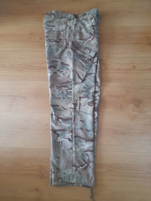 Spodnie brytyjskie wojskowe roz 80cm pas.