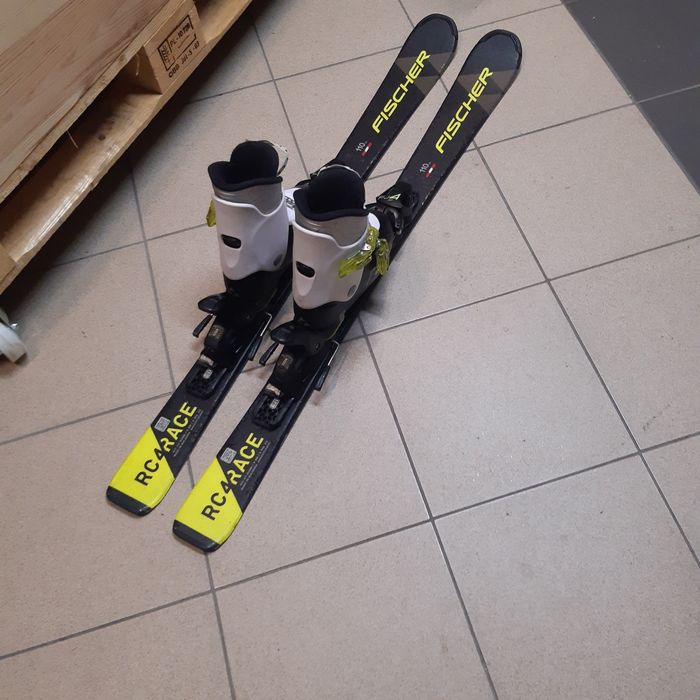 narty fischer 110cm+buty Fischer 33