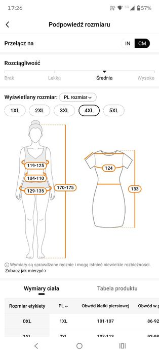 Sukienka letnia roz 4 xl