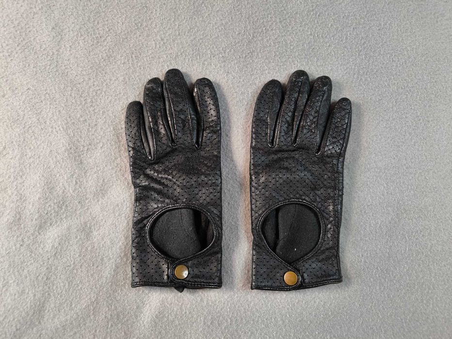 Кожаные перчатки автомобильные, размер S-XS
