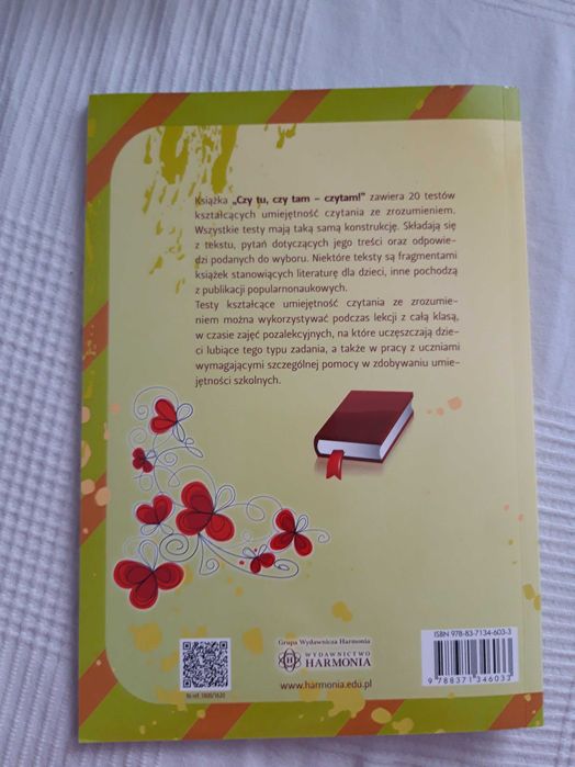 Czy tu czy tam-czytam czyt. ze zrozumieniem wyd.Harmonia