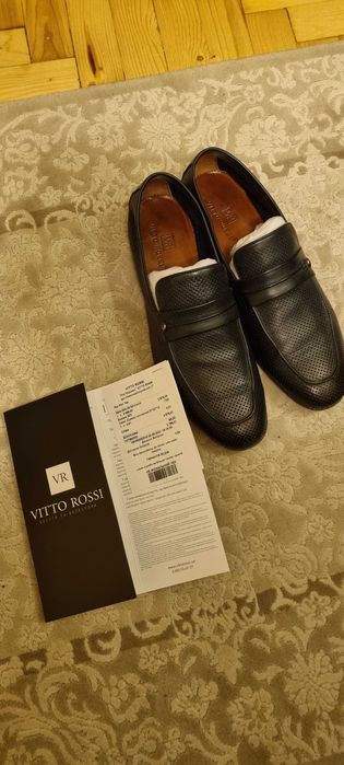 Туфли мужские  VITTO ROSSI.натуральная кожа