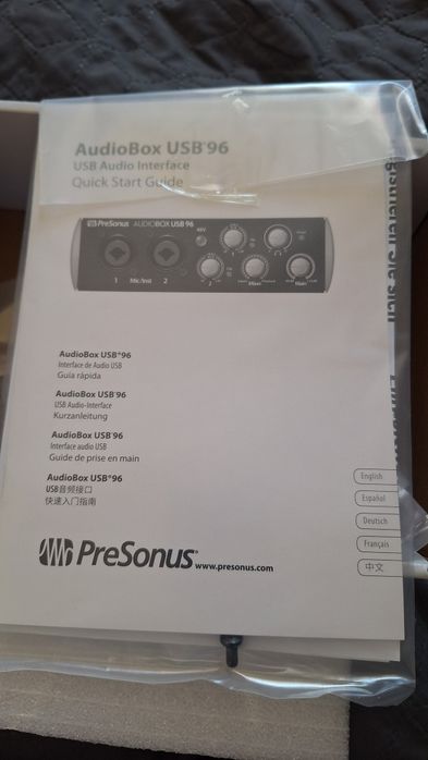 Interfejs audio PreSonus AUDIOBOX USB 96 25-YEAR anniversary edition