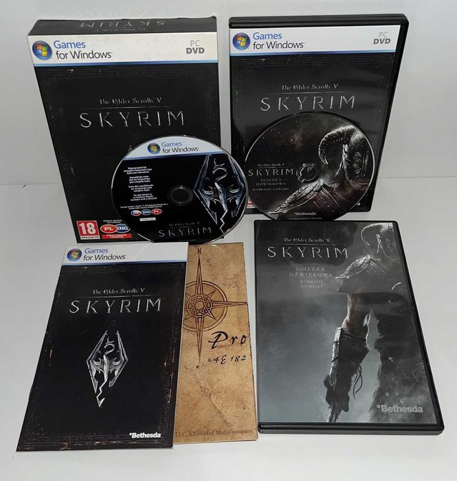 The Elder Scrolls V Skyrim Box pl