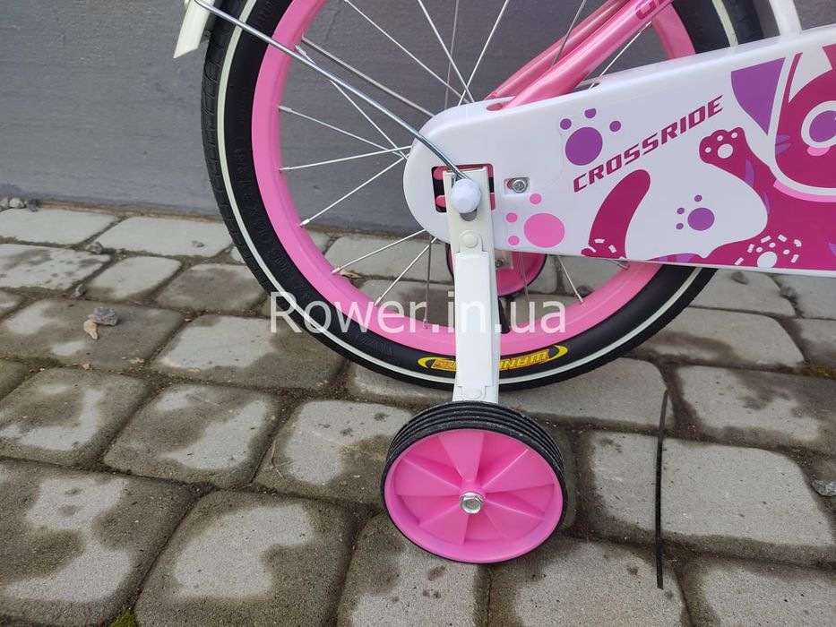Дитячий велосипед для дівчаток 3-5 років Crossride Rose St 16 Pink