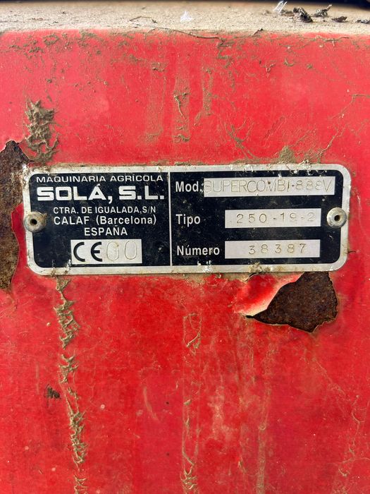 Semeador de linhas Sola